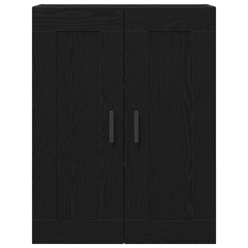 Mobile a muro Rovere Nero 69,5 x 34 x 90 cm Legno multistrato 862950