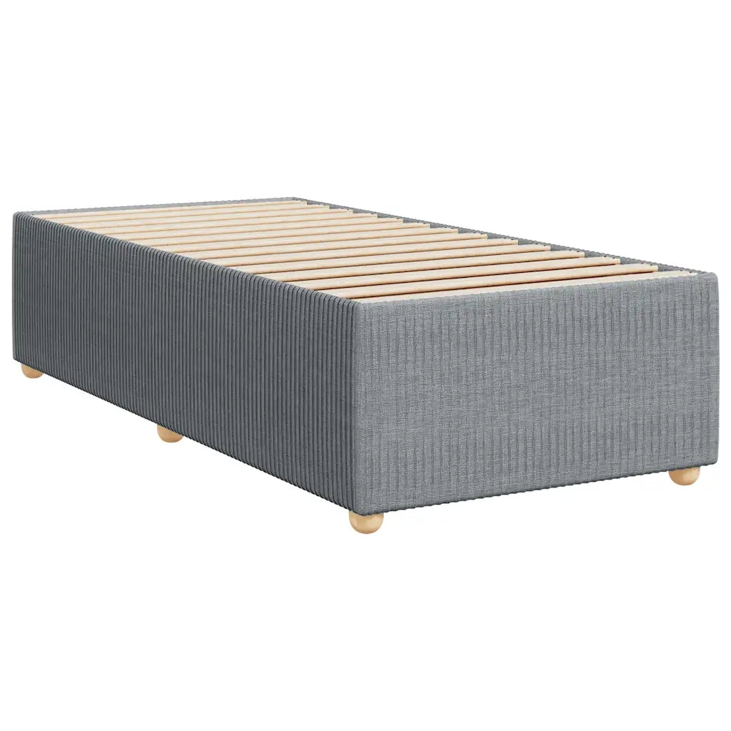 Giroletto senza Materasso Grigio Chiaro 90x200 cm Tessuto 3284907
