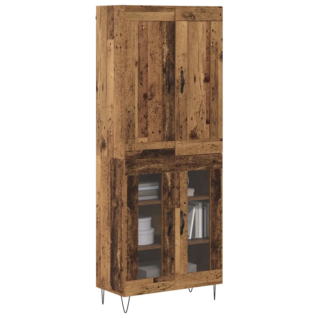 Credenza Legno vecchio 69,5 x 34 x 180 cm Legno multistrato