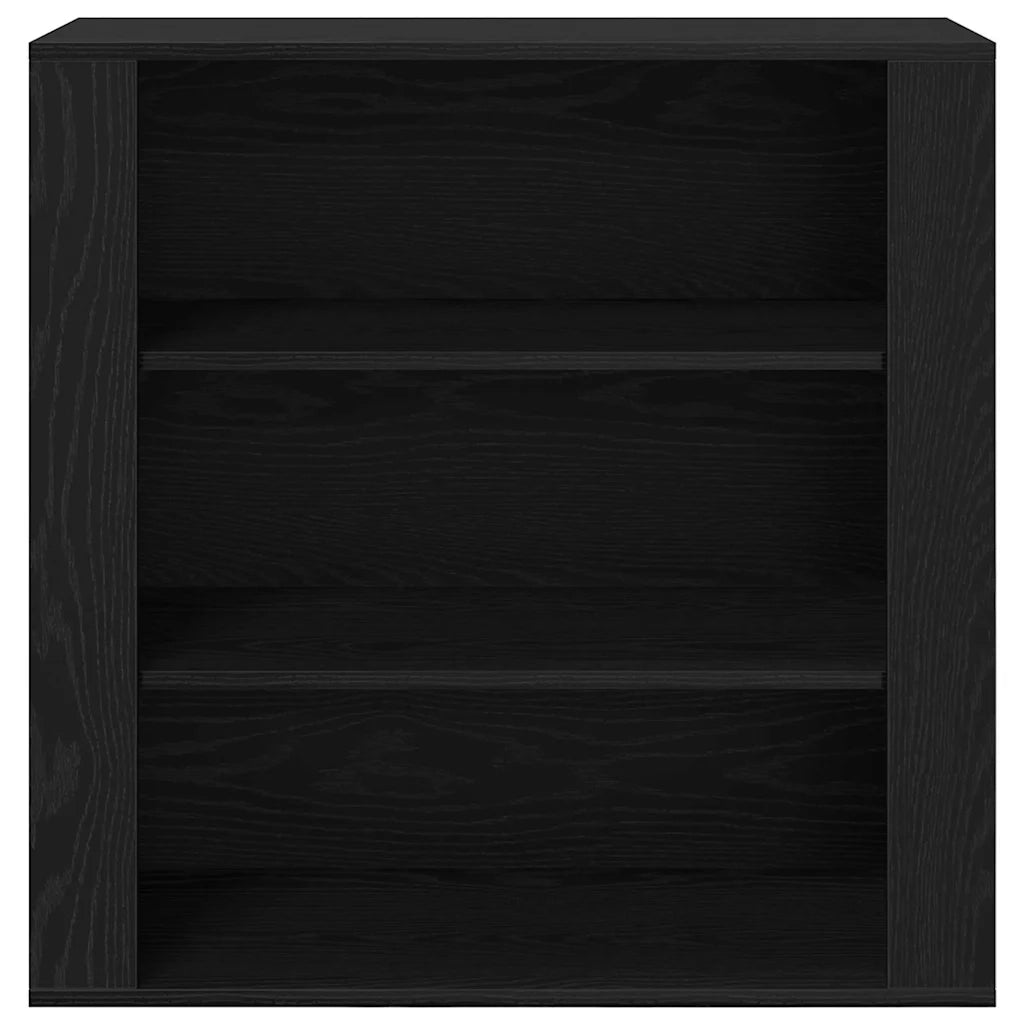 Credenza Rovere Nero 80 x 33 x 150 cm Legno multistrato 3333080