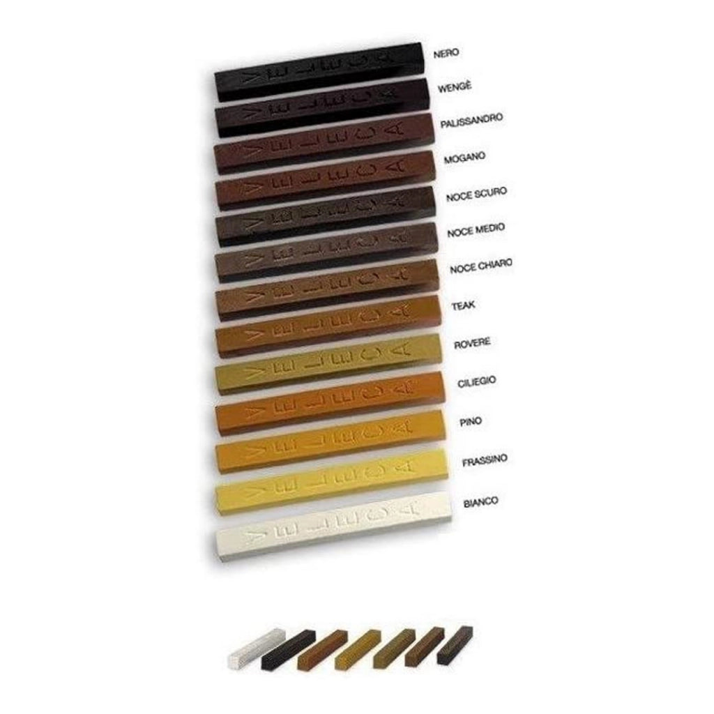 1 Bastoncino Stick in Cera Naturale Nero – Ritocco e Riparazione Legno