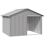 Cuccia per cani 116,5 x 103 x 81,5 cm acciaio zincato grigio 02_0043437
