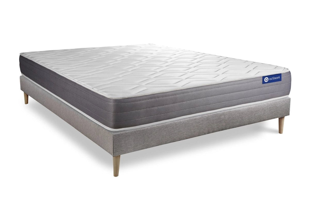 Kit rete e materasso Actiflex dream 120x200cm - Spessore : 22cm - Molle insacchettate e memory foam - Moderatamente rigido