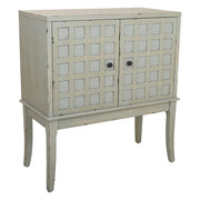Mobile da ingresso in legno verde 81,5x39x90h