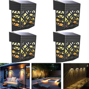 Lampade Solari Decorative per Esterno - 4 pezzi IP54 - Illuminazione da Giardino a Luce Calda