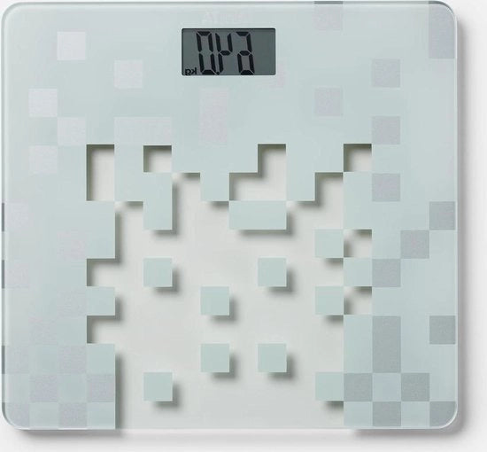 Peso digitale per persona con schermo HD-380 bianco