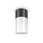 Lampade A Soffitto Moderno Da Esterno Alluminio Nero 1 Luce E27 60W Ip54