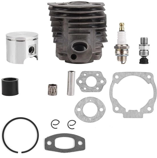 Costruzione pompa cilindri 46 MM - Kit di accoppiamento - Set di fissaggio motore 2-telaio - Segatutto a catena - Assorbimento shock - Reparti di ricambio di alta qualità - Kit cilindri