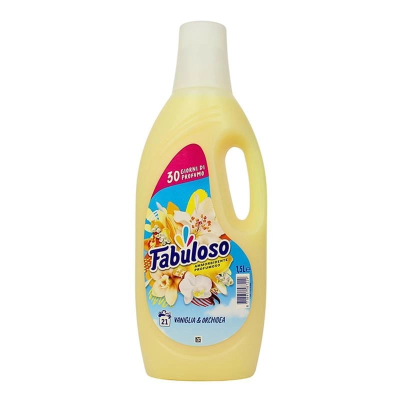 FABULOSO AMMORBIDENTE 1,5 LITRI 21 LAVAGGI VANIGLIA E ORCHIDEA OKY