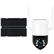 Telecamera ip wifi 4mp con batteria pannello solare e micro sd