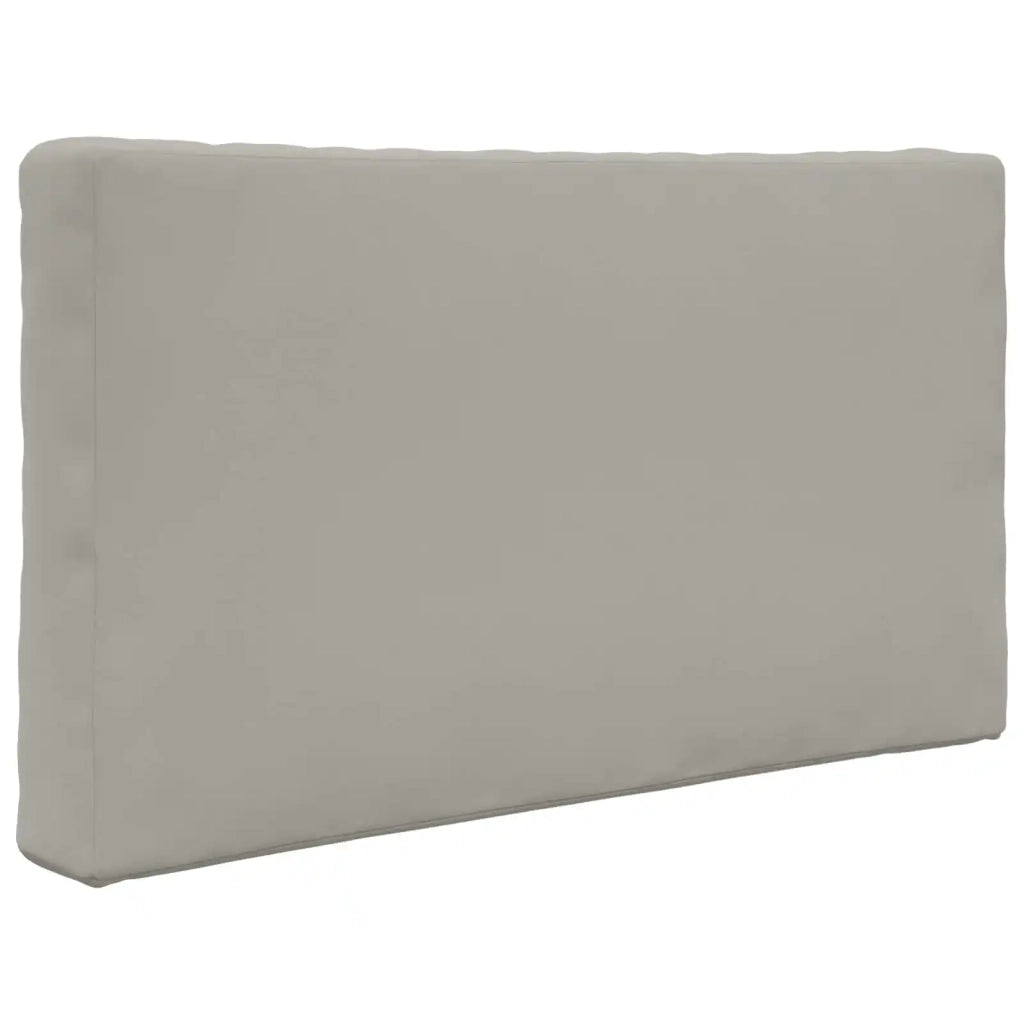 Cuscino per divano da esterno 3 pcs Grigio Poliestere 900864