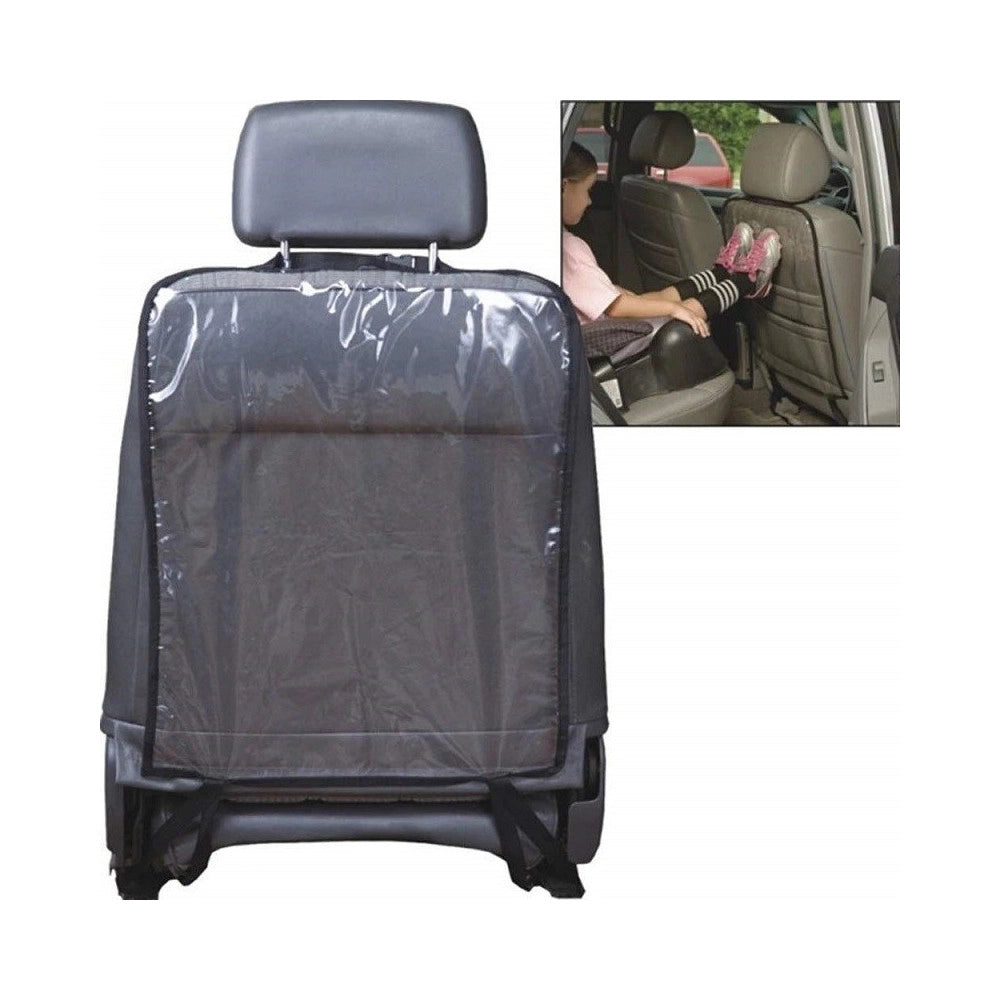 Trade Shop - Copertura Coprisedile Protezione Sediolino Posteriore Sedile Auto Bambini Trasparente -