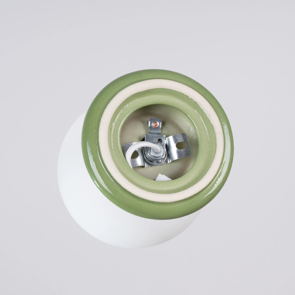 Lampada da soffitto ZORI verde IP44