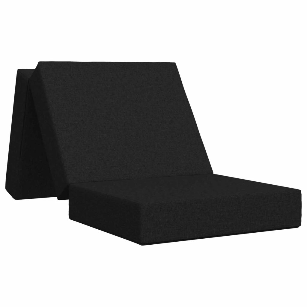 Divano Letto Pieghevole 75 x 67 x 45 cm Nero 900162