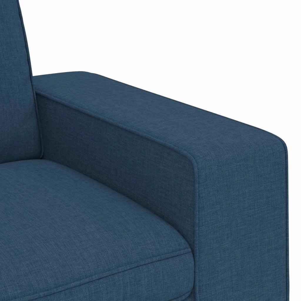 Set di divani 2 pcs Blu 182 x 80 x 82 cm Tessuto 3407550