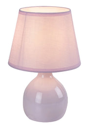 Lampada da tavolo Ingrid rosa ceramica E14 Rabalux