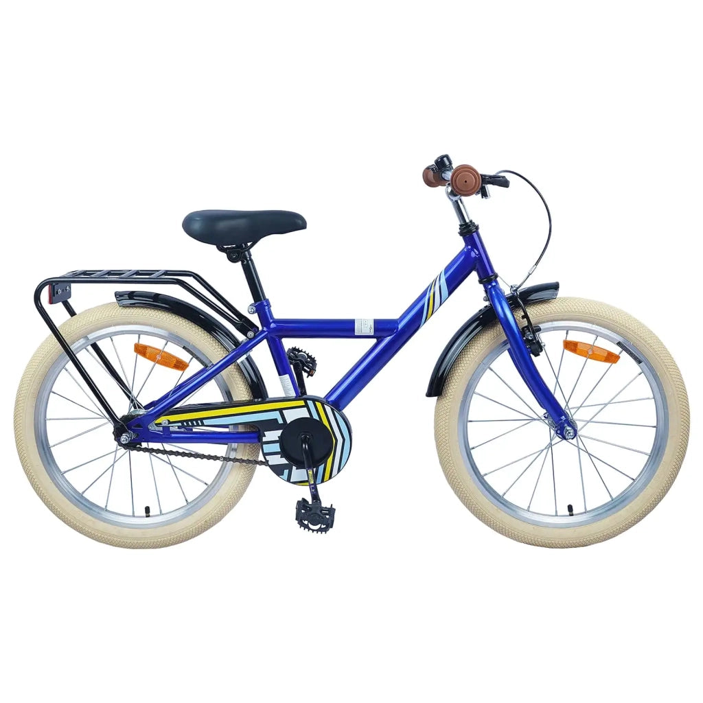 Bicicletta per Bambini 24 Pollici per 8-12 anni Blu Scuro 42009494