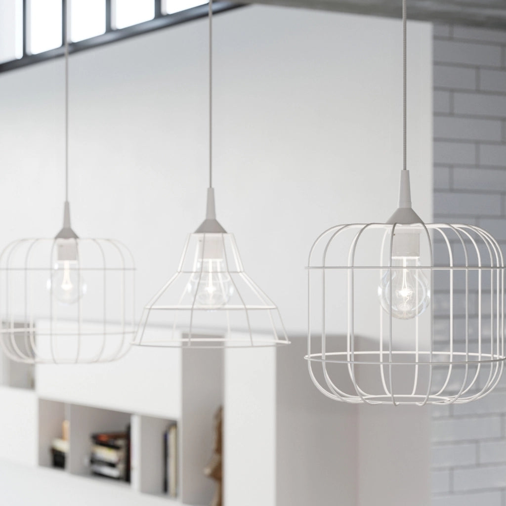 Lampada a sospensione ANATA bianco