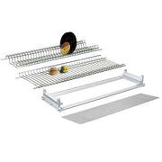 SCOLAPIATTI IN ALLUMINIO IN KIT 86 cm
