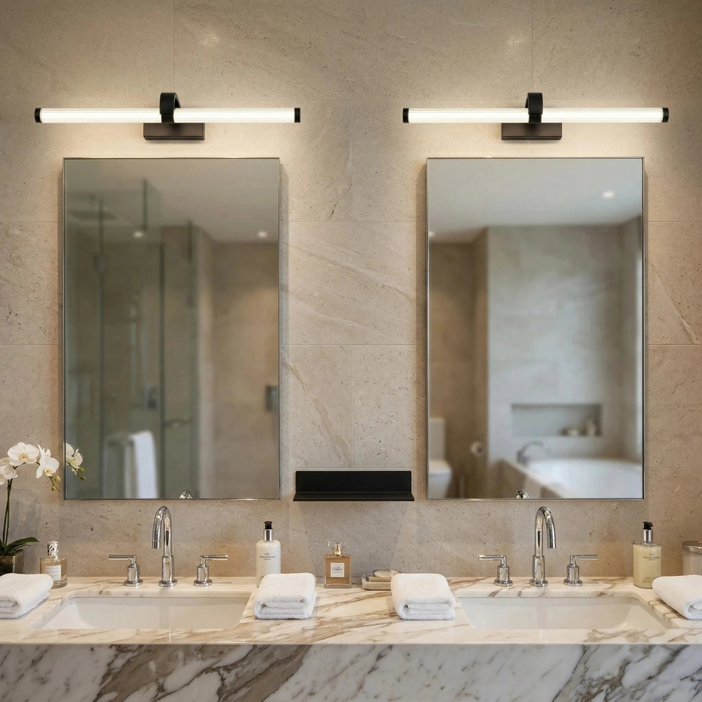 Applique Da Bagno Led APP1888-1W 60cm Black
