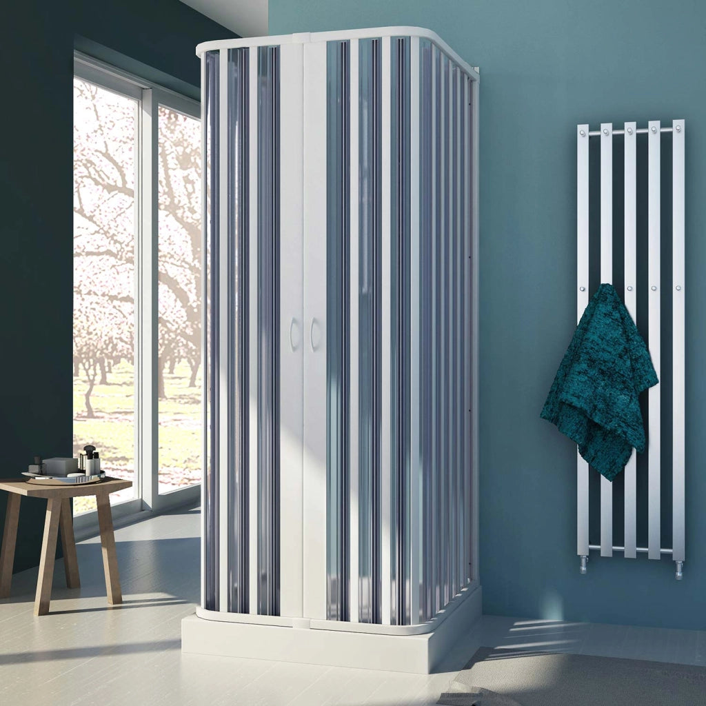 Box Doccia 3 Lati 70x120x70 CM H185 PVC mod. Nova