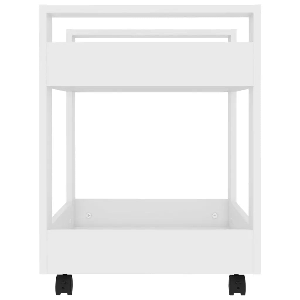 Carrello per Scrivania bianco 60x45x60 cm in Legno Multistrato CFW1488958