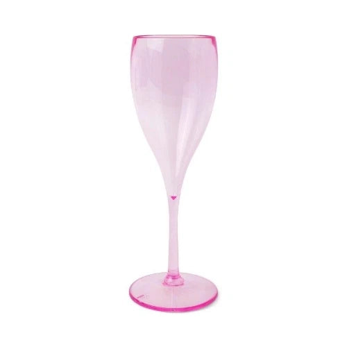 Set di 4 bicchieri da champagne in acrilico Henry - Lilla
