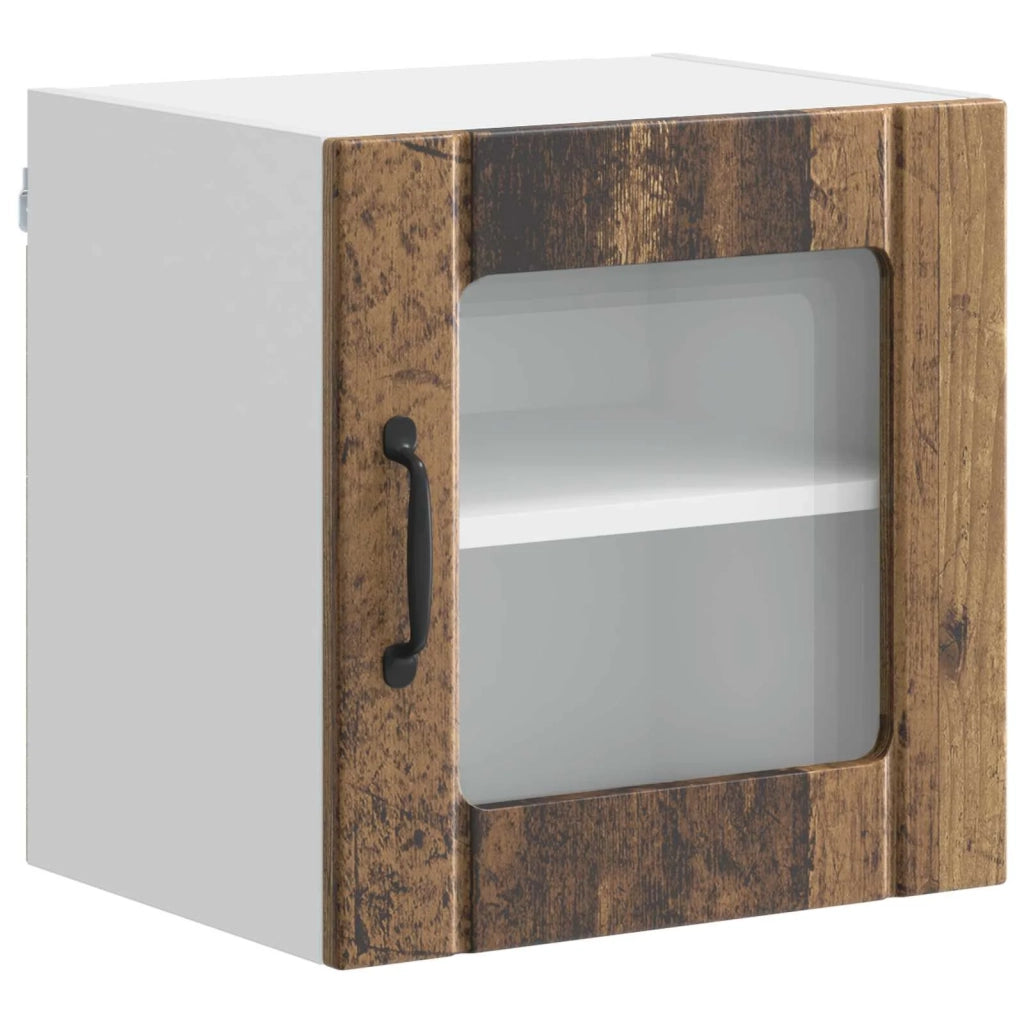 Pannello lavastoviglie Lucca 2 pcs Legno antico 40 x 31 x 40 cm 884851