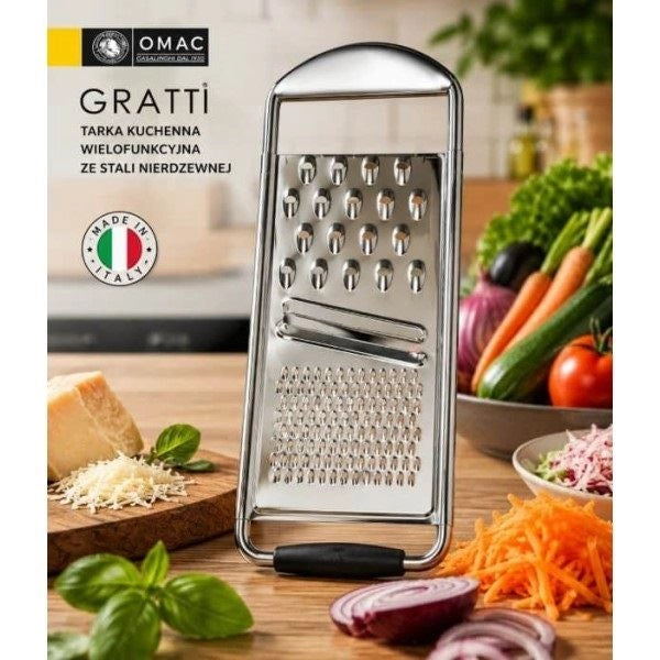 Grattugia Manuale Multifunzione Professionale Antiscivolo in Acciaio