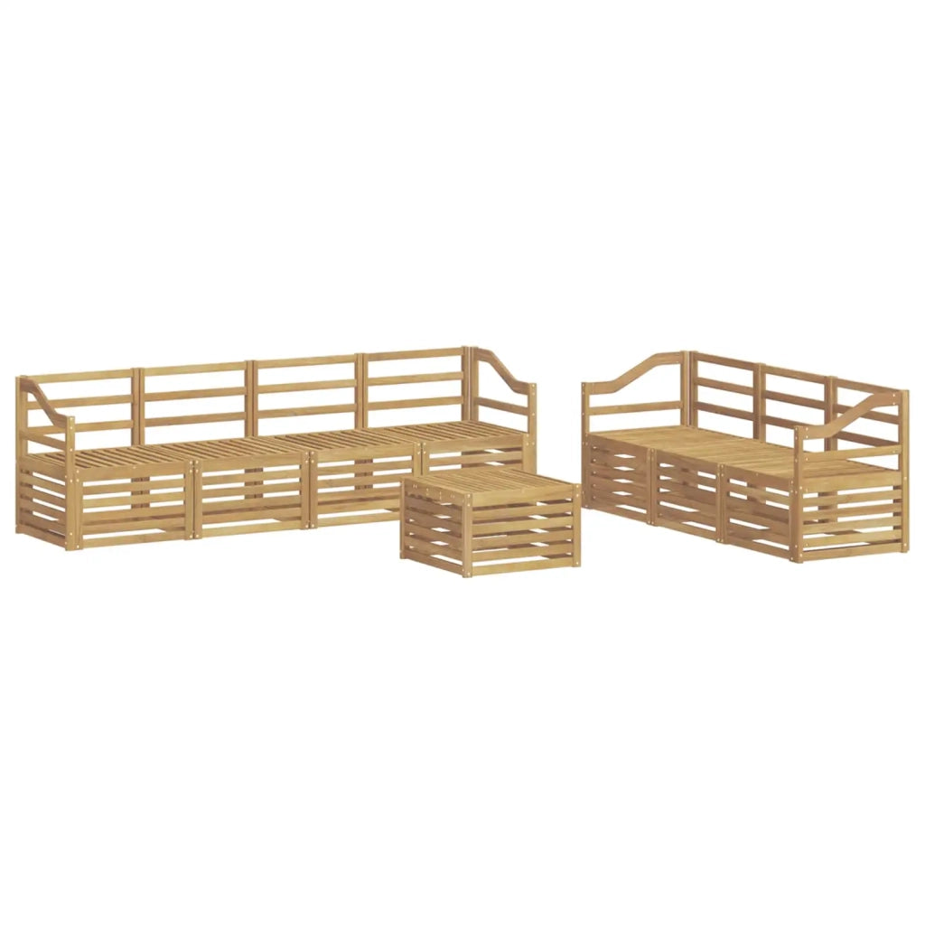 Set divani Legno di Acacia Massello 3391529