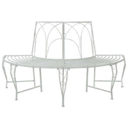 Panchina per Alberi 4-Numero di posti 160 x 80 x 89 cm Acciaio 42029520