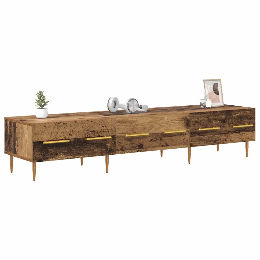Mobile TV-Credenza per TV-Console TV Legno vecchio 150 x 36 x 30 cm Legno multistrato 609066