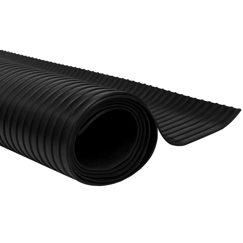 Tappeto per pavimento Nero 1 x 2 m Gomma