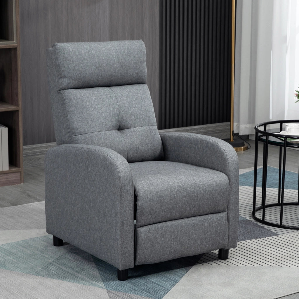 Poltrona Relax Reclinabile Massaggiante ¨C Minimal ¨C Grigio