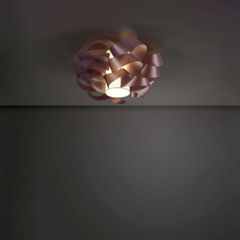 Plafoniera Moderna Cloud Polilux ® Pink Metal 1 Luce E27
