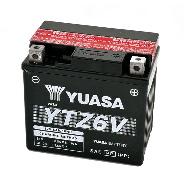 BATTERIA YUASA YTZ6V SIGILLATA 12V/5,3AH