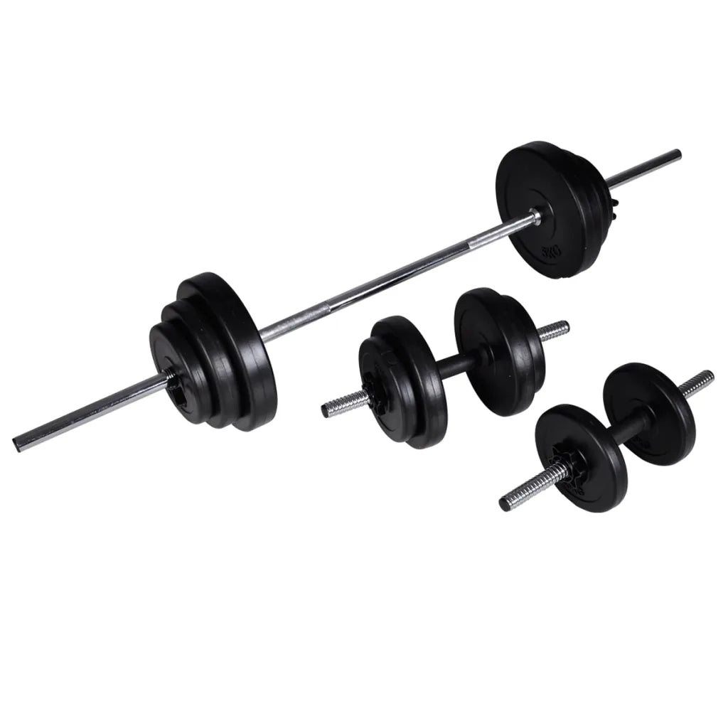 Macchina da Parete con Bilanciere e Set Manubri 30,5 kg CFW7972382