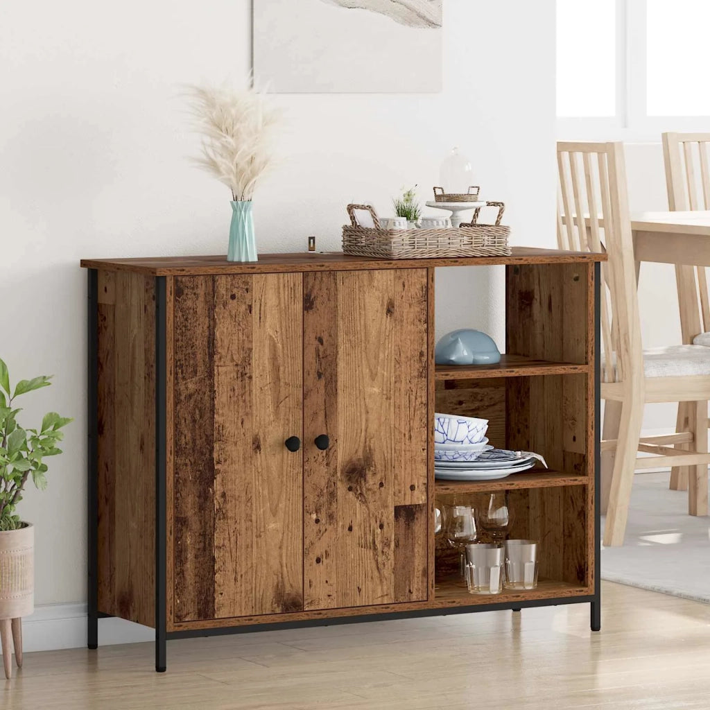 Credenza Legno vecchio 100 x 33 x 75 cm Legno multistrato 882825