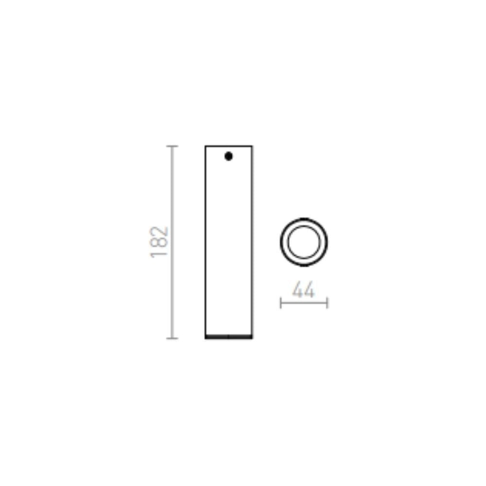 Faretto RIGA 18 da soffitto cromo 230V LED 4W 38° 3000K