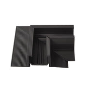 Staffa angolare nera MICRO11 per binari NT0001/NT0002 Maxlight