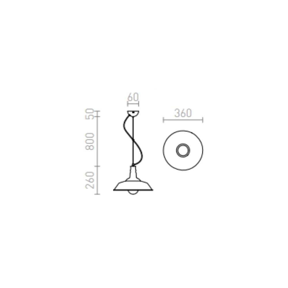 Lampadario lampada GOLDIE 36 a sospensione bianco/bianco 230V E27 42W