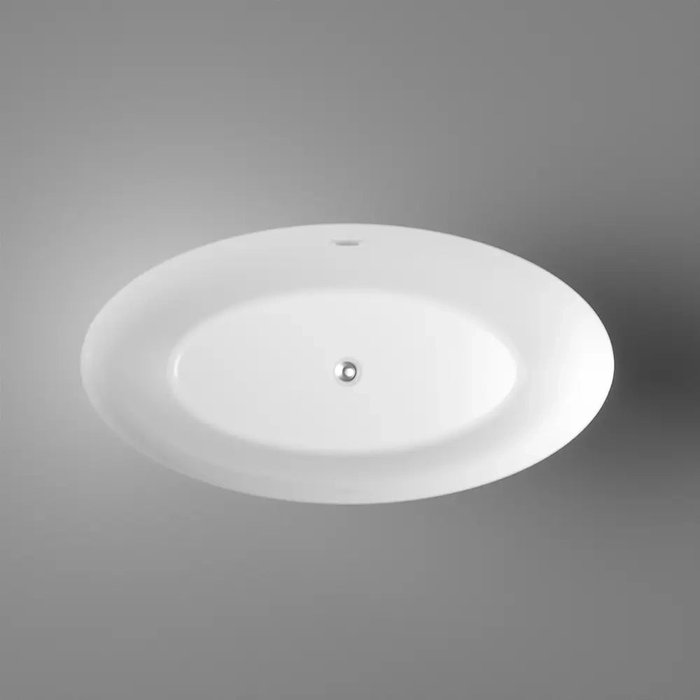 Vasca da bagno freestanding 160cm bianco lucido Mod. Leonor