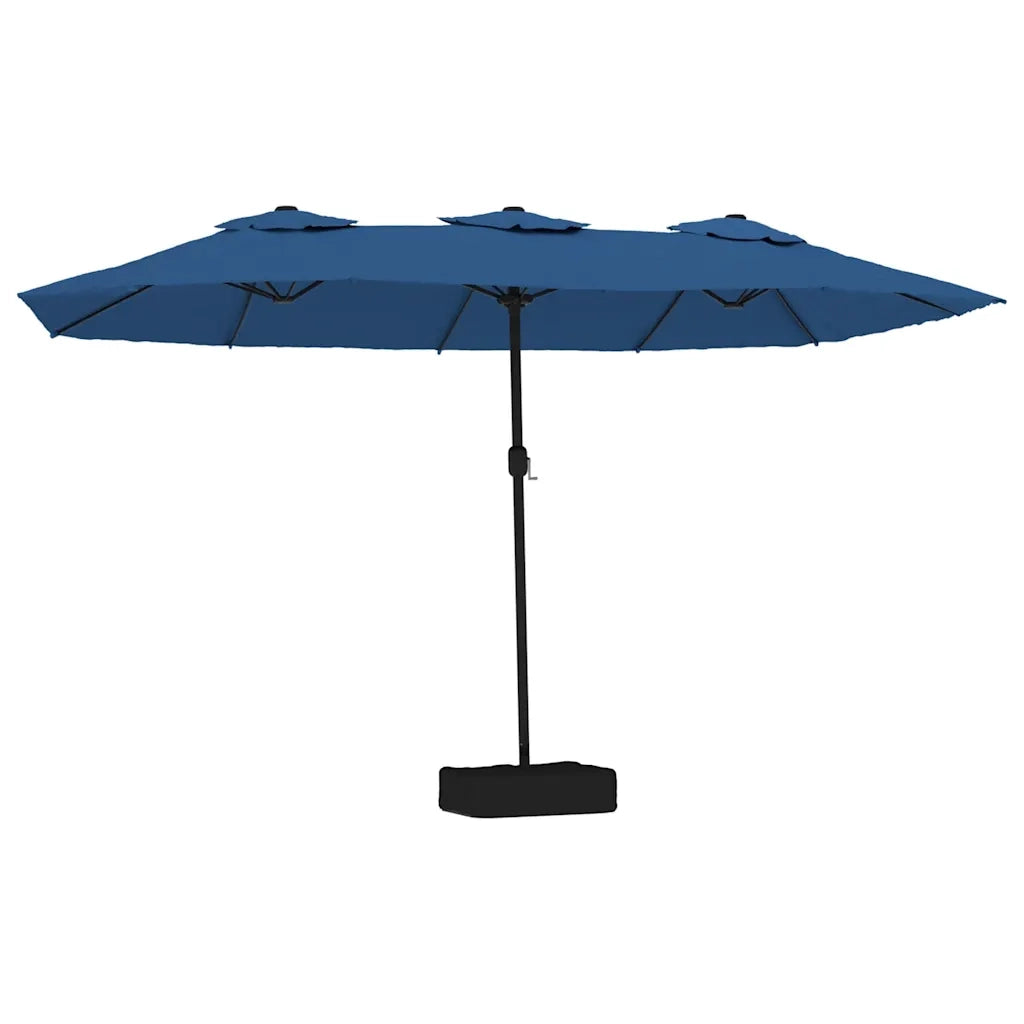 Ombrello | Parasolne a Doppia Testa Azzurro 449x265 cm