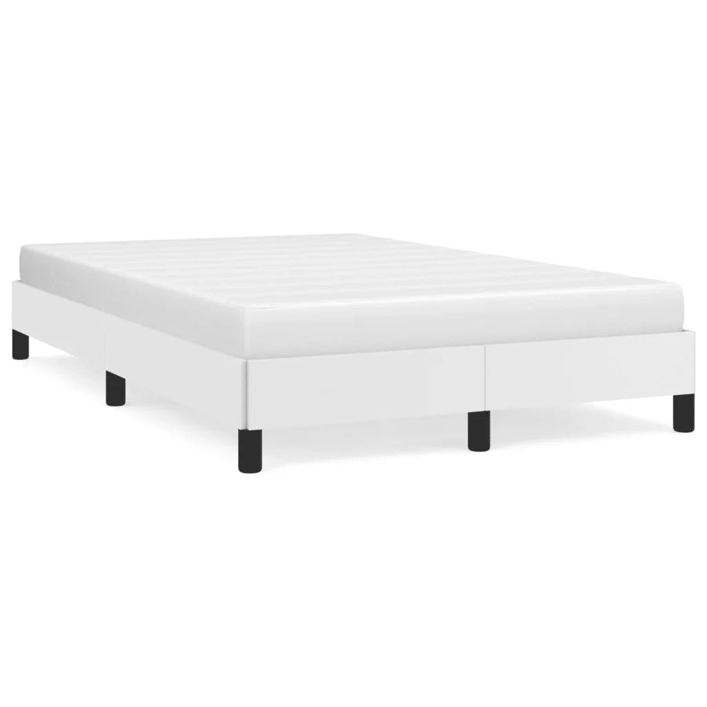 Giroletto senza Materasso Bianco 120x190 cm Similpelle 379497