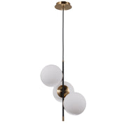 Lampada a sospensione moderna bronzo antico 3xE14 Italux