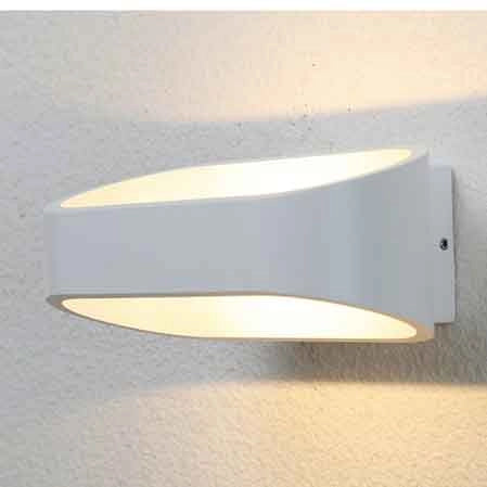 APPLIQUE A LED 'ZACK' 9W - 654Lm - 4000K - Colore Nero