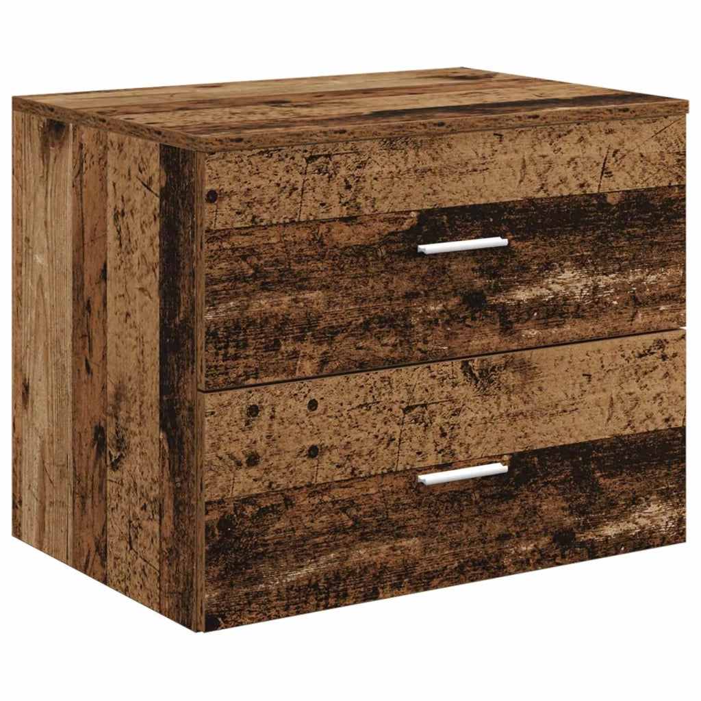 Set di mobili per il bagno 5 pz Legno antico 3406877