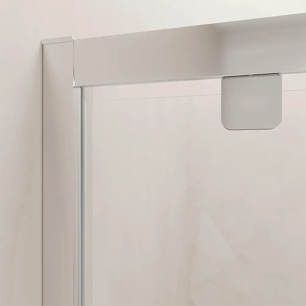 Box doccia 75x80 cm angolare apertura a battente vetro 6mm trasparente | Apulia
