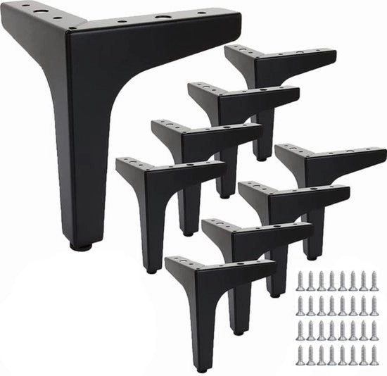 Piedini in Metallo - Set da 8 - 15 cm