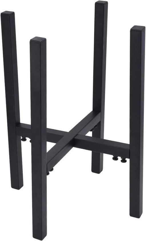 Supporto per piante in metallo regolabile - supporto per piante per indoor outdoor - altezza 23 ~ 37 cm.